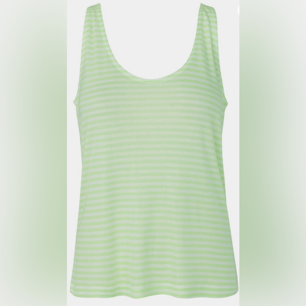 mbyM Jenna Striped Jersey Tank Top, sz S